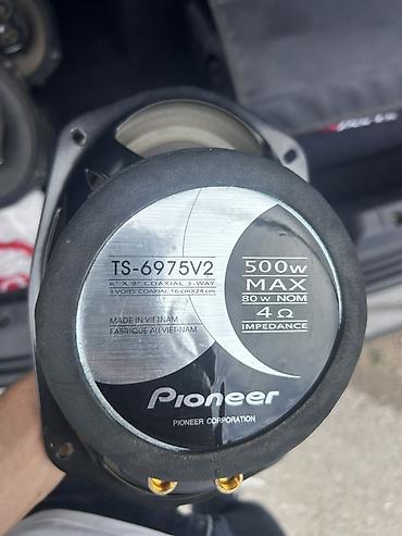 vita avto: Pioneer avtomobil akustikası – 6"x9" koaksial dinamiklər - Model — 4
