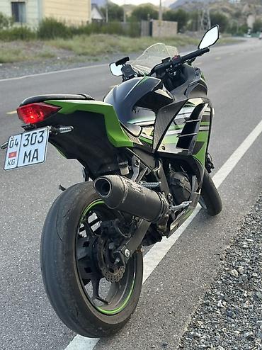 kirgiz auto: Спортбайк Kawasaki, 300 куб. см, Бензин, Взрослый, Б/у — 5