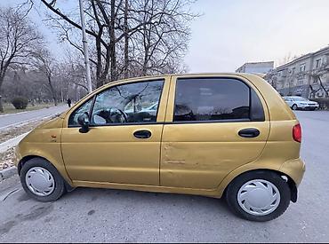 car kg: Daewoo Matiz: 2001 г., 0.8 л, Механика — 6