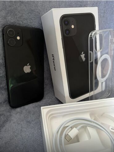 Apple iPhone: IPhone 11, 64 GB, Qara, Face ID