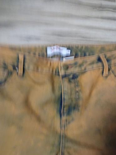 size trenerke: Ženske pantalone – Julia Braun - Model: ravne nogavice sa blagim — 6