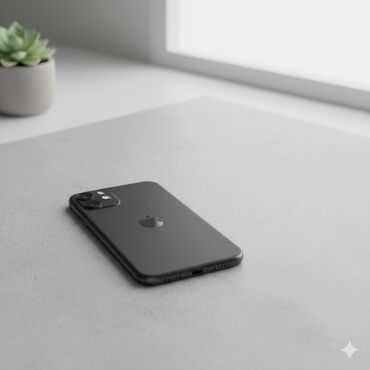широкий монитор: IPhone 11, Колдонулган, 128 ГБ, Кара, Куту, 81 %