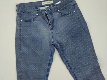 szare jeansy rurki damskie: Topshop, S (EU 36), condition - Good