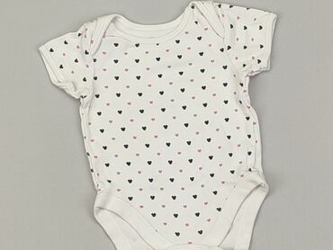 białe body niemowlęce na ramiączkach: Body, George, 0-3 months, 
condition - Good