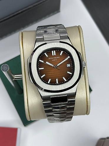 patek phlippe saat: Patek Philippe Nautilus stilində kişi qol saatı - Korpus: paslanmayan — 3