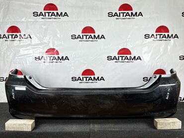 тайота равун: Задний Бампер Toyota 2003 г., Б/у, цвет - Черный, Оригинал