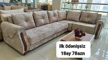 Divanlar: Künc divan kolleksiyası - Müasir dizaynlı L-şəkilli künc divanlar - — 71