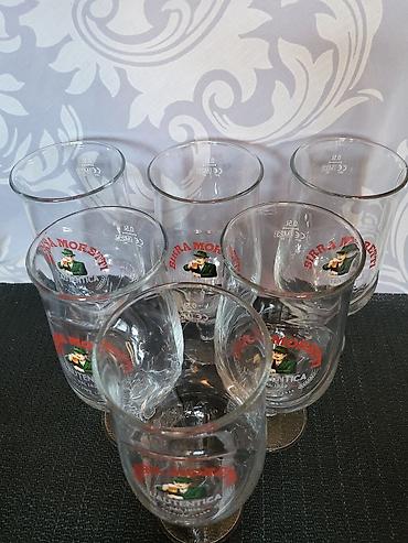 Čaše: Case nove za pivo,Birra Moretti. Case nove,sve na njima odsjaj od na lalafo.rs — 5 Čaše: Case nove za pivo,Birra Moretti. Case nove,sve na njima odsjaj od — 5