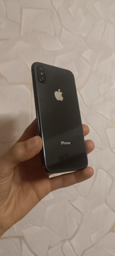 Apple iPhone: IPhone X, 64 GB, Qara