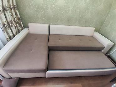 sofa: Угловой диван, C подушками, Двухместный — 3