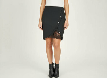 spódnice ołówkowe midi allegro: Women`s skirt, size S