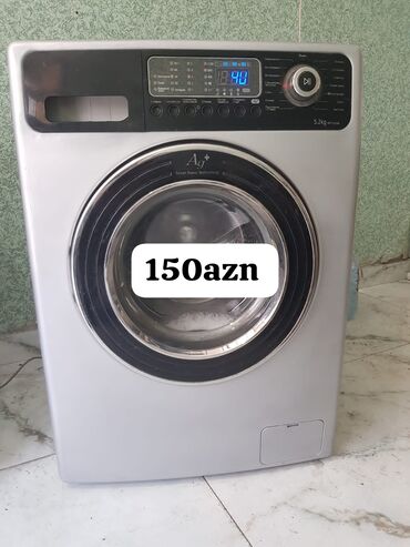 Soyuducular: Paltaryuyan maşın Samsung, 5 kq, İşlənmiş, Avtomat, Ünvandan götürmə, Ödənişli çatdırılma