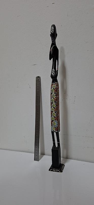 Ev üçün dekor: Fiqur, Taxta, rəng - Qara — 1