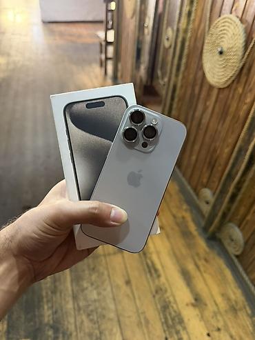 prodat iphone: IPhone 15 Pro, Natural Titanium, Face ID — 2