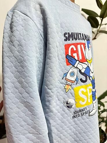 Топы и рубашки: Рубашка, цвет - Голубой, Новый — 9