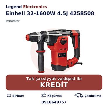açar dest: Elan başlığı: Perforator Einhell 32-1600W 4.5J 4258508 Elan mətni — 1