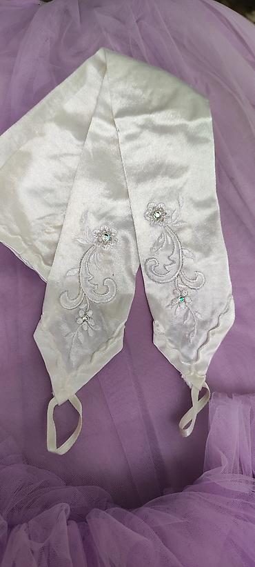 Свадебные аксессуары: Свадебный аксессуар, Свадебные перчатки, Б/у, цвет - Белый — 12