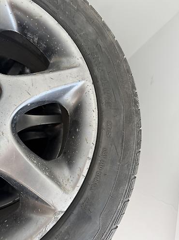 диски на аристо: Колеса в сборе 225 / 55 / R 16, Лето, Б/у, Комплект, Легковые, Литые, отверстий - 5 — 2