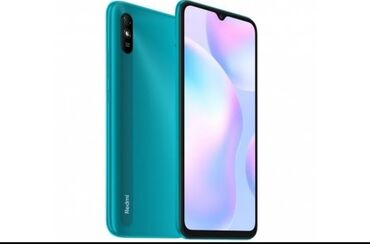 обмен телефон ош: Xiaomi, Redmi 9A, Б/у, 32 ГБ, цвет - Голубой, eSIM, 1 SIM, 2 SIM