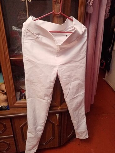 женские брюки: Брюки 2XS (EU 32), цвет - Белый