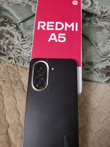 пристенная вытяжка для кухни: Xiaomi Redmi A5 – smartphone - Rəng: qara, düzbucaqlı dizayn, düz