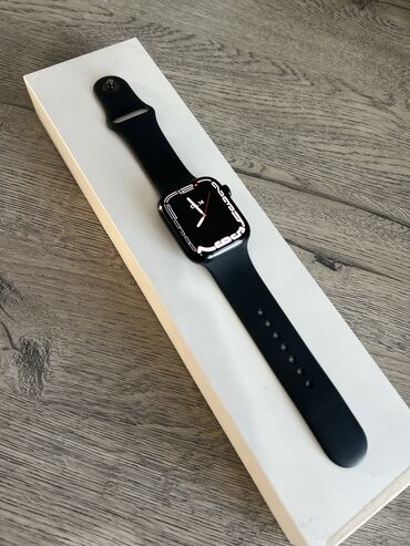 apple phone: Apple Watch 7 Series 45mm. “Midnight Sport Band” Полный комплект В