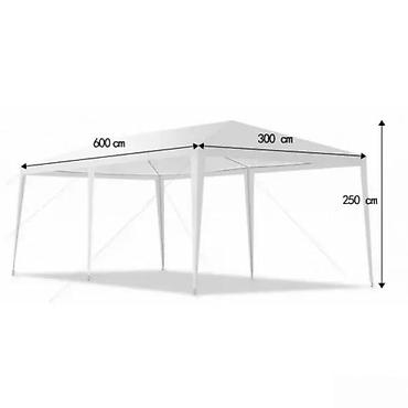Kuća i bašta: TENDA 3X6 METARA NOVO BASTENSKI PAVILJON SATOR BEZ STRANICA | Cene — 3