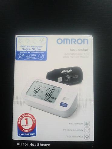 Tonometrlər: Çatdırılma! OMRON M6 qoldan təzyiq ölçən Yapon tonometri.Dünyada — 7