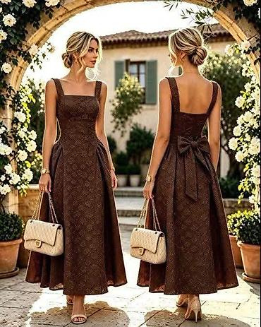 nine west baletanke: Elegantna midi koktel/večernja haljina sa romantičnim detaljima Vel — 5