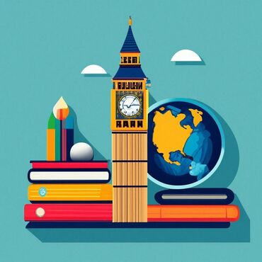 политическая карта мира: Иллюстрация, выполненная в ярком и современном стиле, изображает