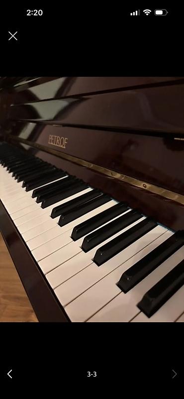 Спорт и хобби: PETROF akustik pianino – vertikal model - Marka/model: PETROF upright — 1