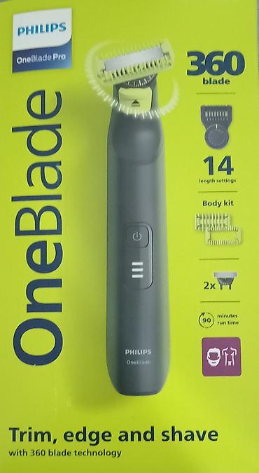 philips epilyator qiymeti: PHILIPS OneBlade Pro QP6542/15 – 360 bıçaqlı üz və bədən üçün — 4