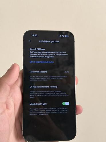 ayfon telefonları: IPhone 14 Pro Max, 128 GB, Qara, Face ID — 4