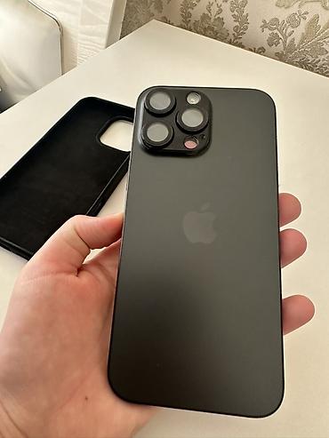 Apple iPhone: IPhone 16 Pro Max, Новый, 256 ГБ, Black Titanium, Чехол — 1