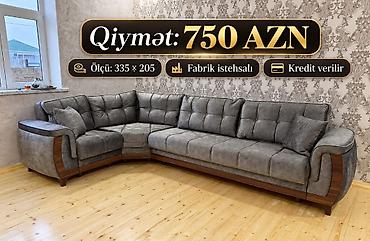 Künc divan – müasir dizayn və rahatlıq - Model: L formalı künc divan lalafo.az -da Künc divan – müasir dizayn və rahatlıq - Model: L formalı künc divan