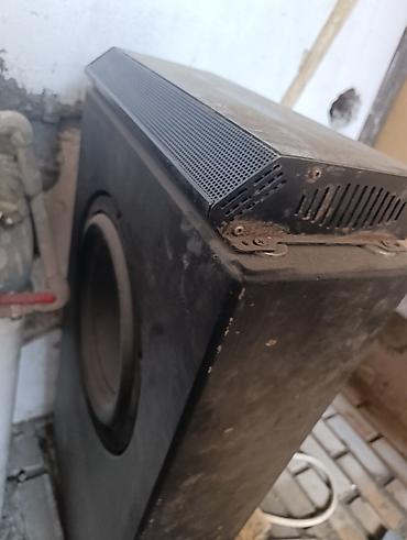 sound system: Автомобильный сабвуфер с усилителем в рабочем состоянии - Сабвуфер в — 1