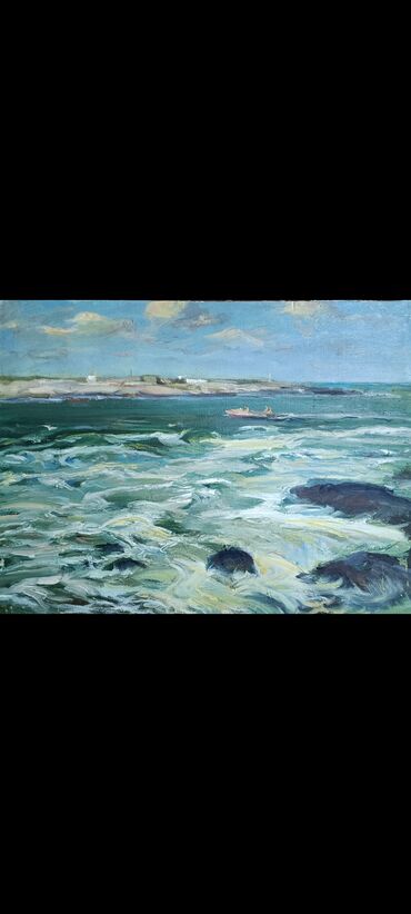 Şəkillər, tablolar: Rəssam Mirteyyub Xəlilovun əl işləri. (Müxtəlif ölçülü Xols, Karton — 2