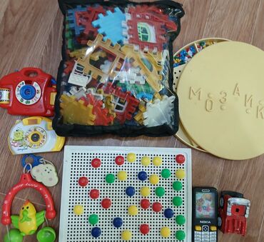 щенки отдам даром: Конструктор, игрушки за всё 300 сом