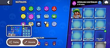Məhsul: Brawl Stars hesabı.50 SƏVİYƏ pubg hesabı ilə dəyişdirilir