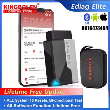 Alati za automobile: Thinkcar/KINGBOLEN Ediag Elite – profesionalni OBD2 Bluetooth skener — 1