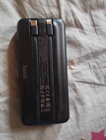 thunderbolt 3: Внешний аккумулятор Hoco с интегрированными кабелями - Бренд: Hoco - — 2