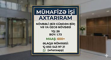qebelede is elanlari 2022: Mühafizəçi, Kişi, 26 yaş, 1 ildən az təcrübə — 1