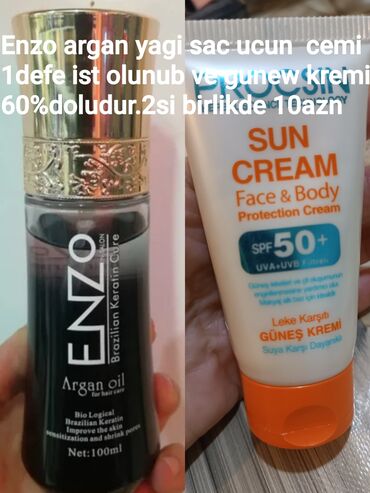trichup şampuan kullananlar: Kosmetik dəst, 2 məhsul, İşlənmiş, Pulsuz çatdırılma