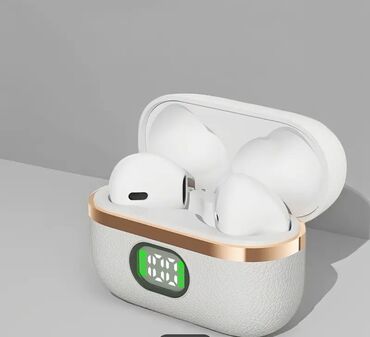 Mikrofonlar: Yeni Simsiz (Bluetooth) Qulaqcıqlar, rəng - Ağ