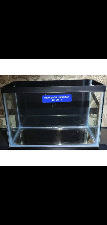 Akvariumlar: Dördbucaq akvarium, Boş, 70 l, Ödənişli çatdırılma — 2