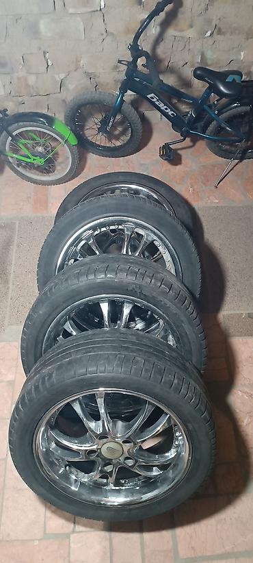 r17 4100: Комплект из 4 автомобильных колес в сборе. - Диски: легкосплавные — 4