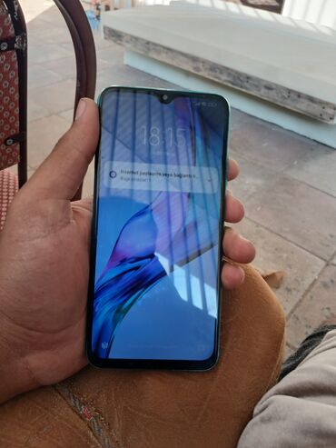 qabyuyan masin satilir: Redmi 9T, 128 GB, rəng - Yaşıl, Barmaq izi