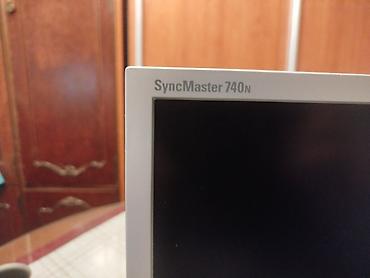 monitor: Stari retro Samsung LCD monitor 740N vintage. Nepoznato stanje. Kad — 5
