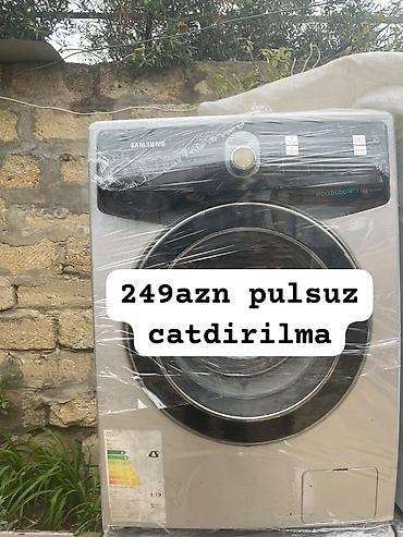 Samsung paltaryuyan maşın – ön yükləməli, EcoBubble texnologiyalı. -