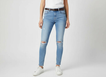 Jeansy: Denim Co, Jeansy damskie, rozmiar M